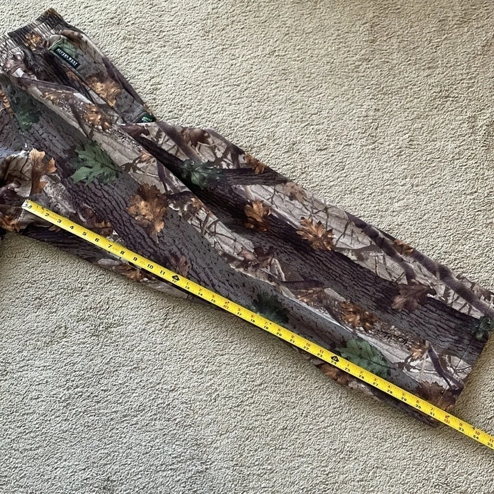 Rivers West Camo Hunting Pants Men’s L Pioneer Fleece Pant Widow Maker Camo 2138